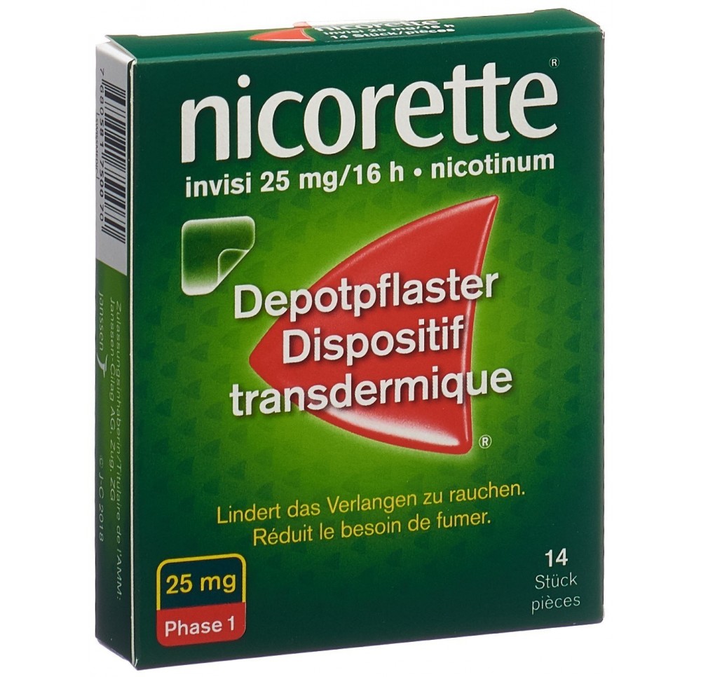 NICORETTE Invisi patch 25 mg/16h 14 pce