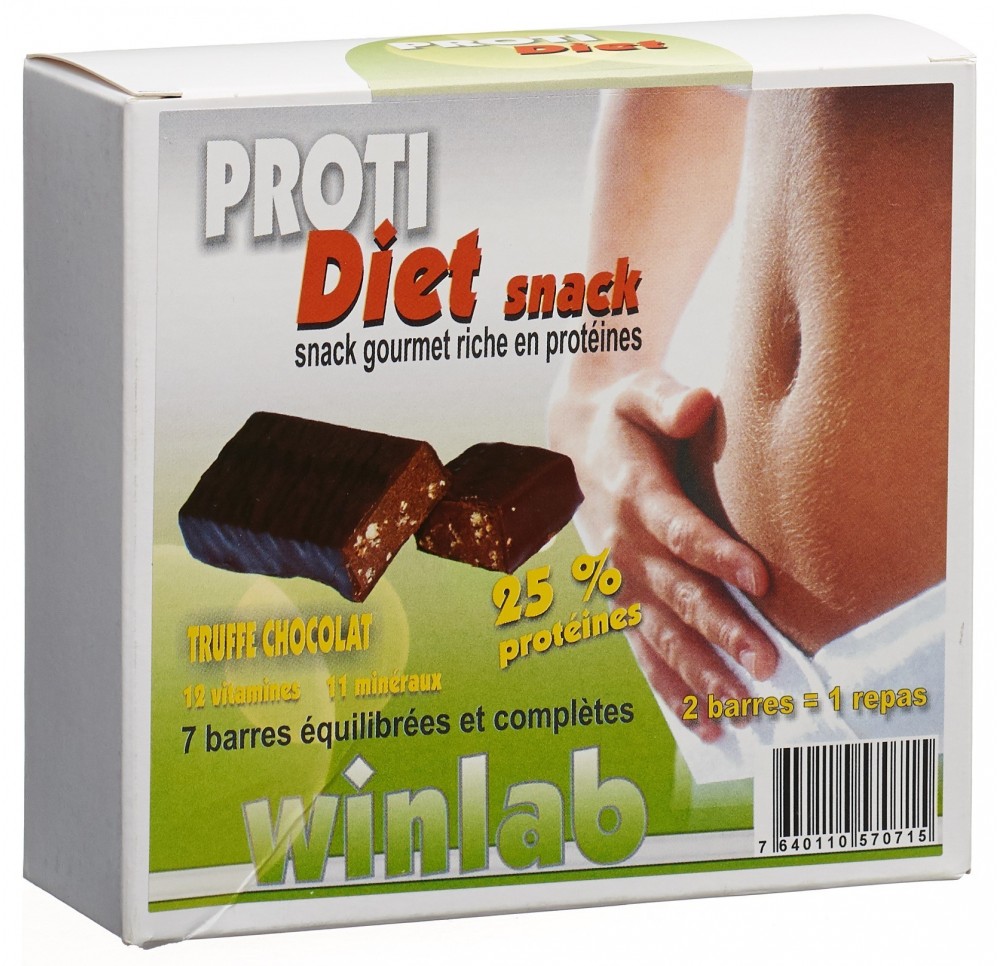 PROTI DIET barre truffe chocolat 25% 7 x 35 g