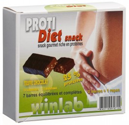 PROTI DIET barre truffe chocolat 25% 7 x 35 g