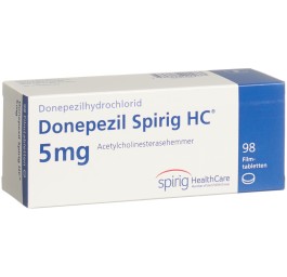 DONEPEZIL Spirig HC cpr pell 5 mg 98 pce