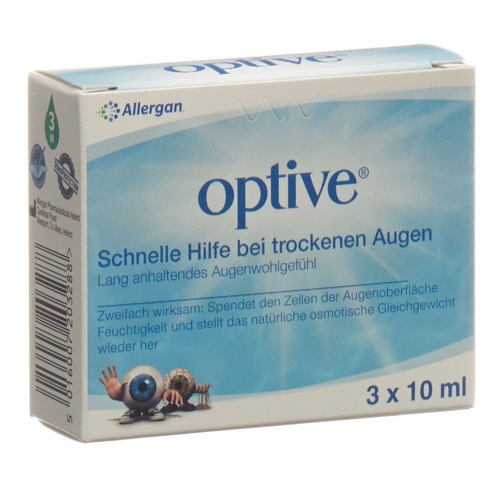 OPTIVE solution confort 3 fl 10 ml