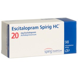 ESCITALOPRAM Spirig HC cpr pell 20 mg 98 pce