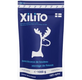 XILITO écorce de bouleau pdr sauvage 1 kg