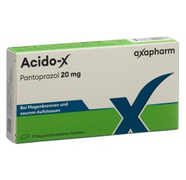 ACIDO-X cpr pell 20 mg 7 pce