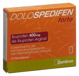 DOLO SPEDIFEN forte cpr pell 400 mg 10 pce