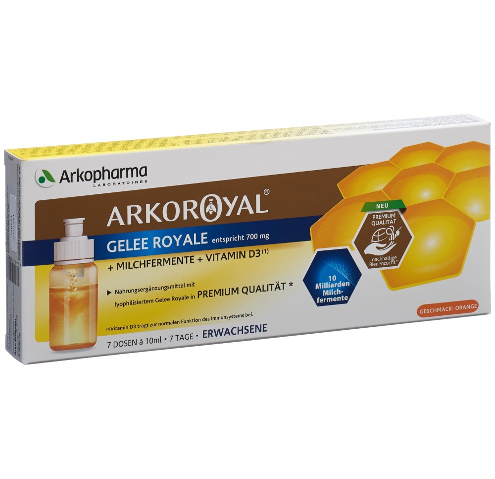 ARKOROYAL probiotiques adultes 7 dos