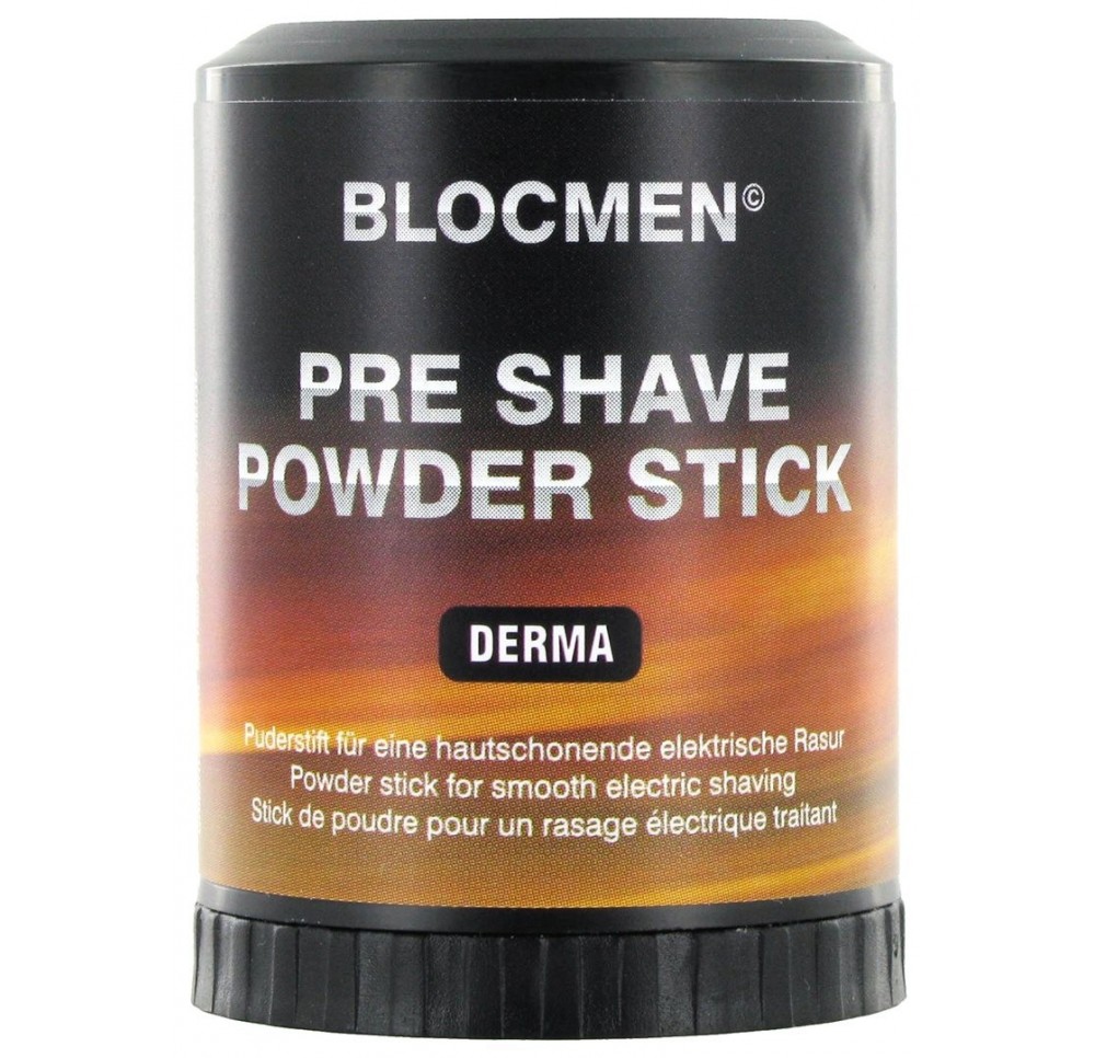 BLOCMEN pre shave stick de poudre derma 60 g