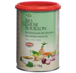 MORGA bouillon de légumes pâte bio bte 1000 g