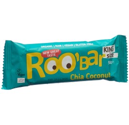 ROOBAR barre crue de chia noix de coco 50 g