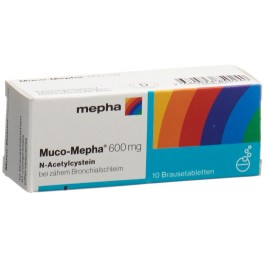 MUCO Mepha cpr eff 600 mg bte 10 pce