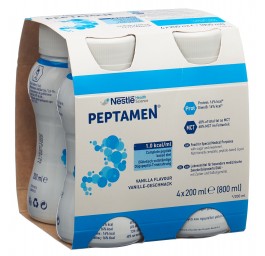 PEPTAMEN vanille 4 fl 200 ml