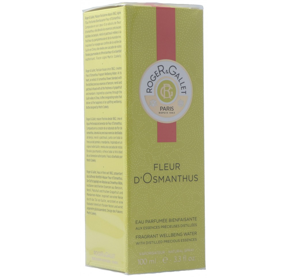 ROGER GALLET osmanthus eau fraîche 100 ml