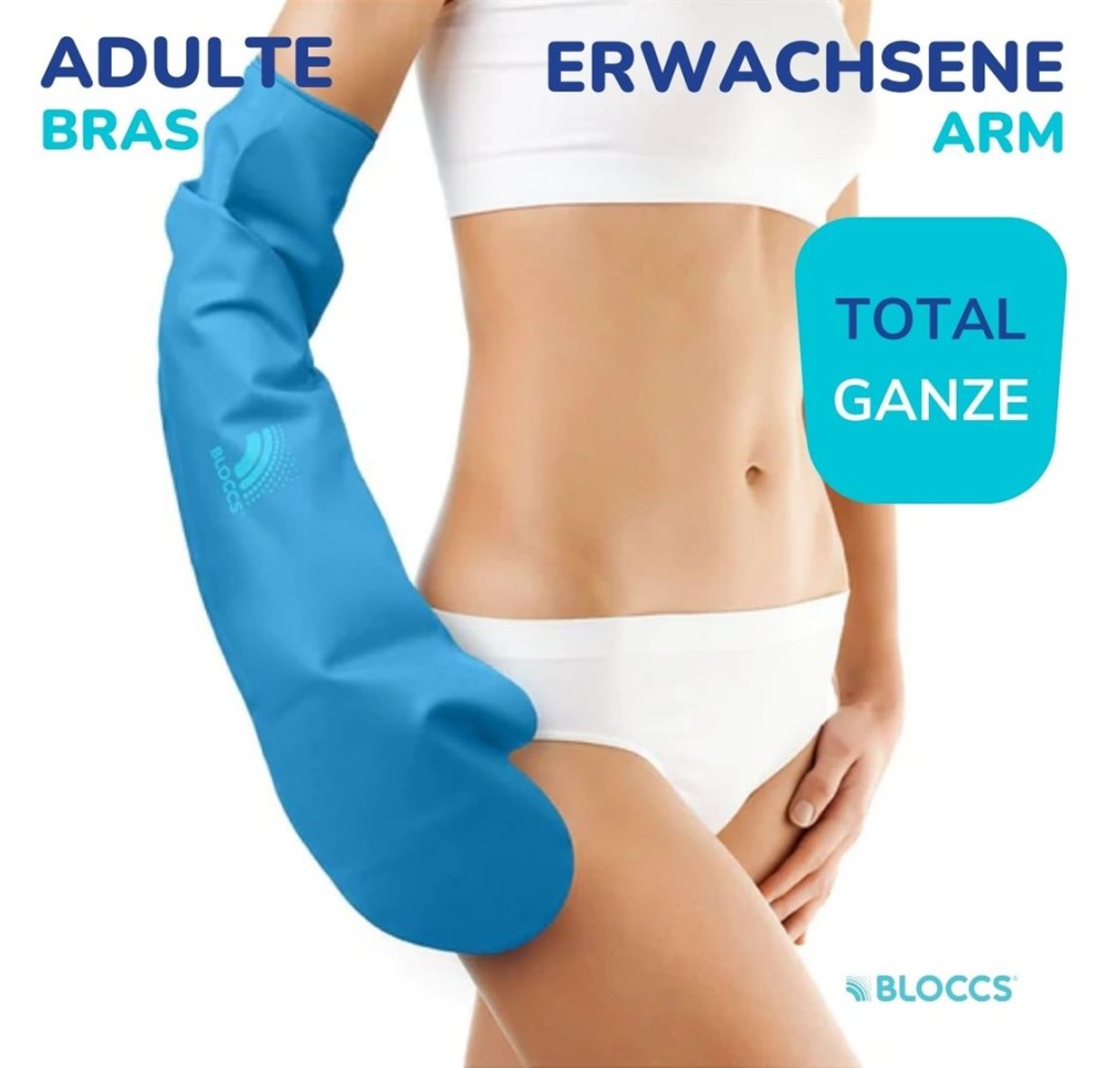 BLOCCS prot étanche bain bras 27-44/78cm adulte