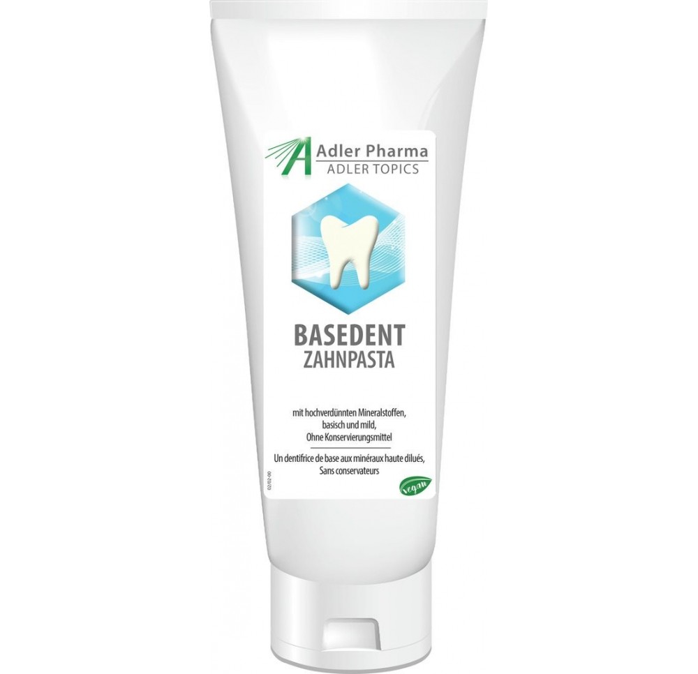 ADLER BASEDENT dentifrice de base minéraux 75 ml