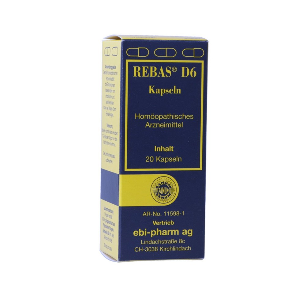 REBAS caps 6 D 20 pce