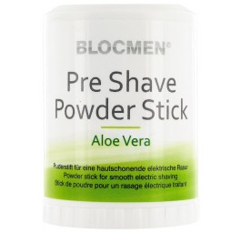 BLOCMEN pre shave stick de poudre aloe vera 60 g