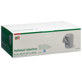 HAFTELAST s latex bande fix 8cmx20m cohé bl 6 pce
