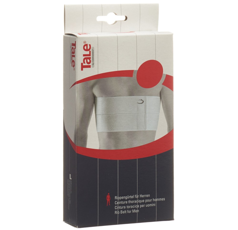 TALE bandage thorax 15cm hommes velcro blanc TALE bandage thorax 15cm hommes velcro blanc