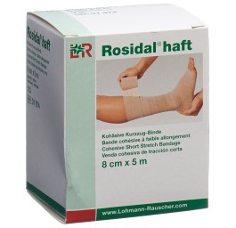 ROSIDAL haft bande cohésive 8cmx5m allonge court