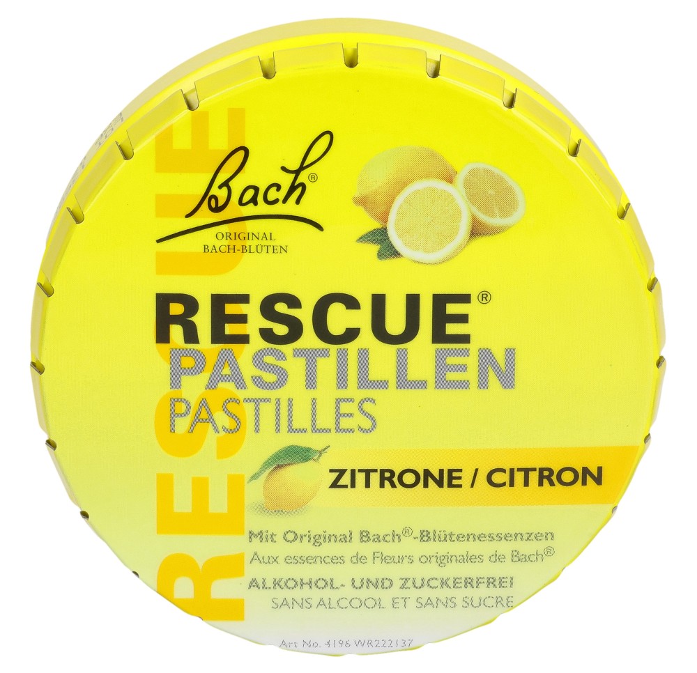 RESCUE pastilles citron bte 50 g