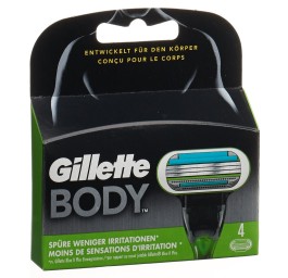 GILLETTE Body lames 4 pce