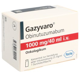 GAZYVARO conc perf 1000 mg/40ml flac