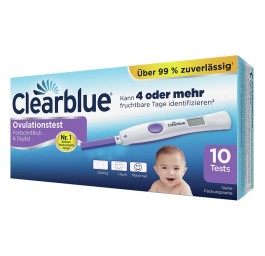 CLEARBLUE Digital test d'ovulation 10 pce