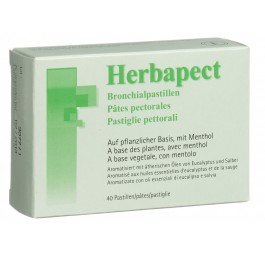 HERBAPECT pâtes pectorales 40 pce