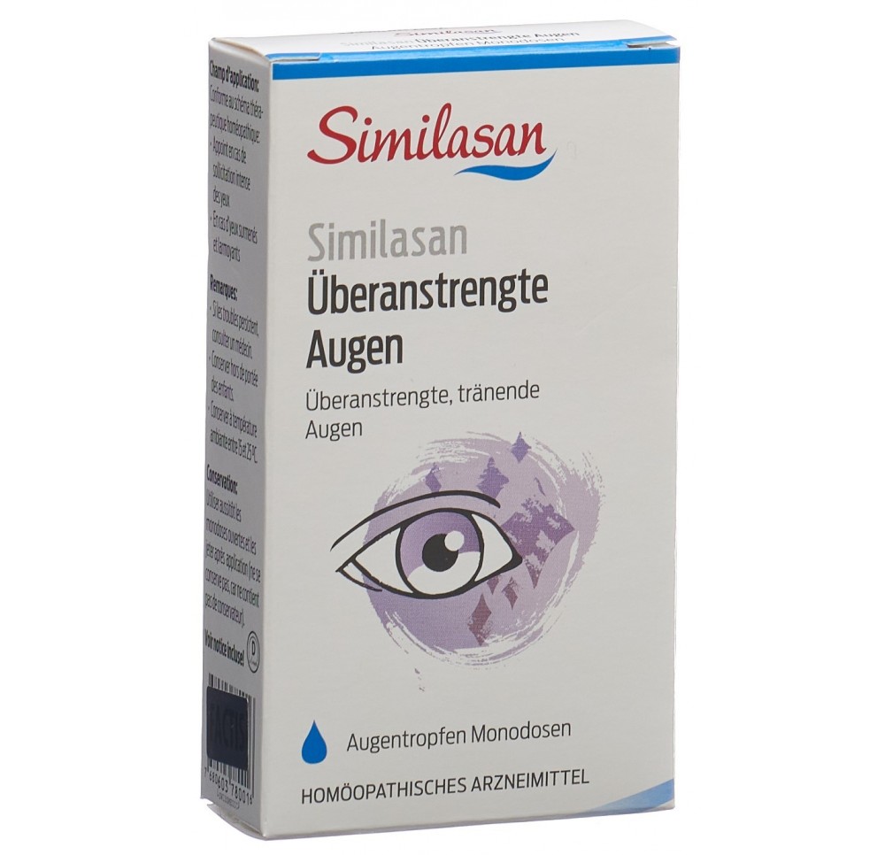 SIMILASAN yeux surmenés monodoses 20 x 0.4 ml