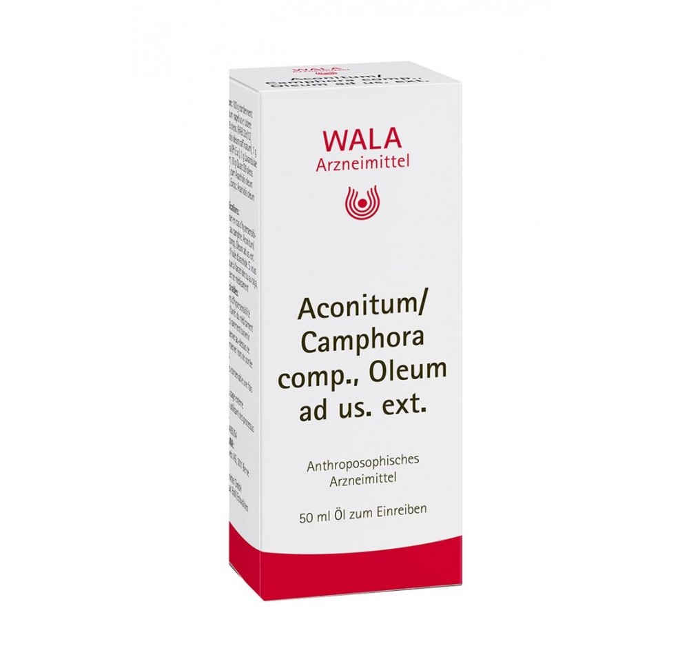 WALA aconitum/camphora comp huile fl 50 ml