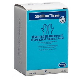 STERILLIUM tissue lingettes désinfectantes 15 pce