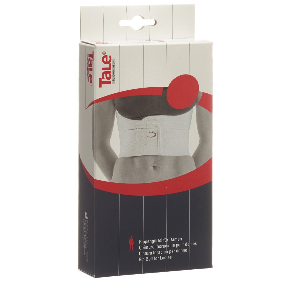 TALE bandage thorax 15cm rembourré dames blanc TALE bandage thorax 15cm rembourré dames blanc