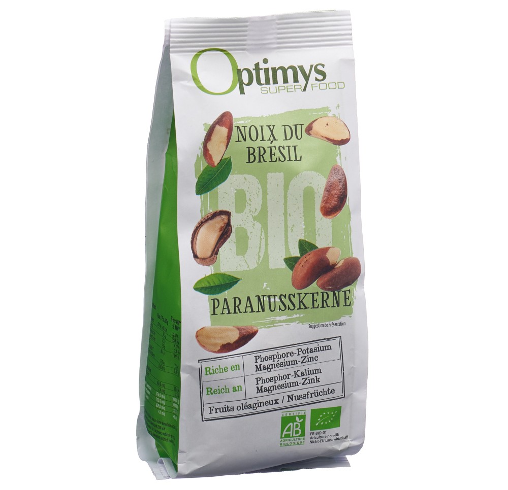 OPTIMYS noix du Brésil bio 200 g OPTIMYS noix du Brésil bio 200 g