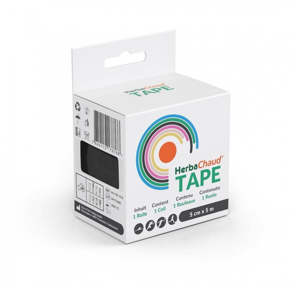 HERBACHAUD tape 5cmx5m noir