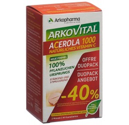 ARKOVITAL Acerola Arko cpr 1000 mg duo 2 x 30 pce