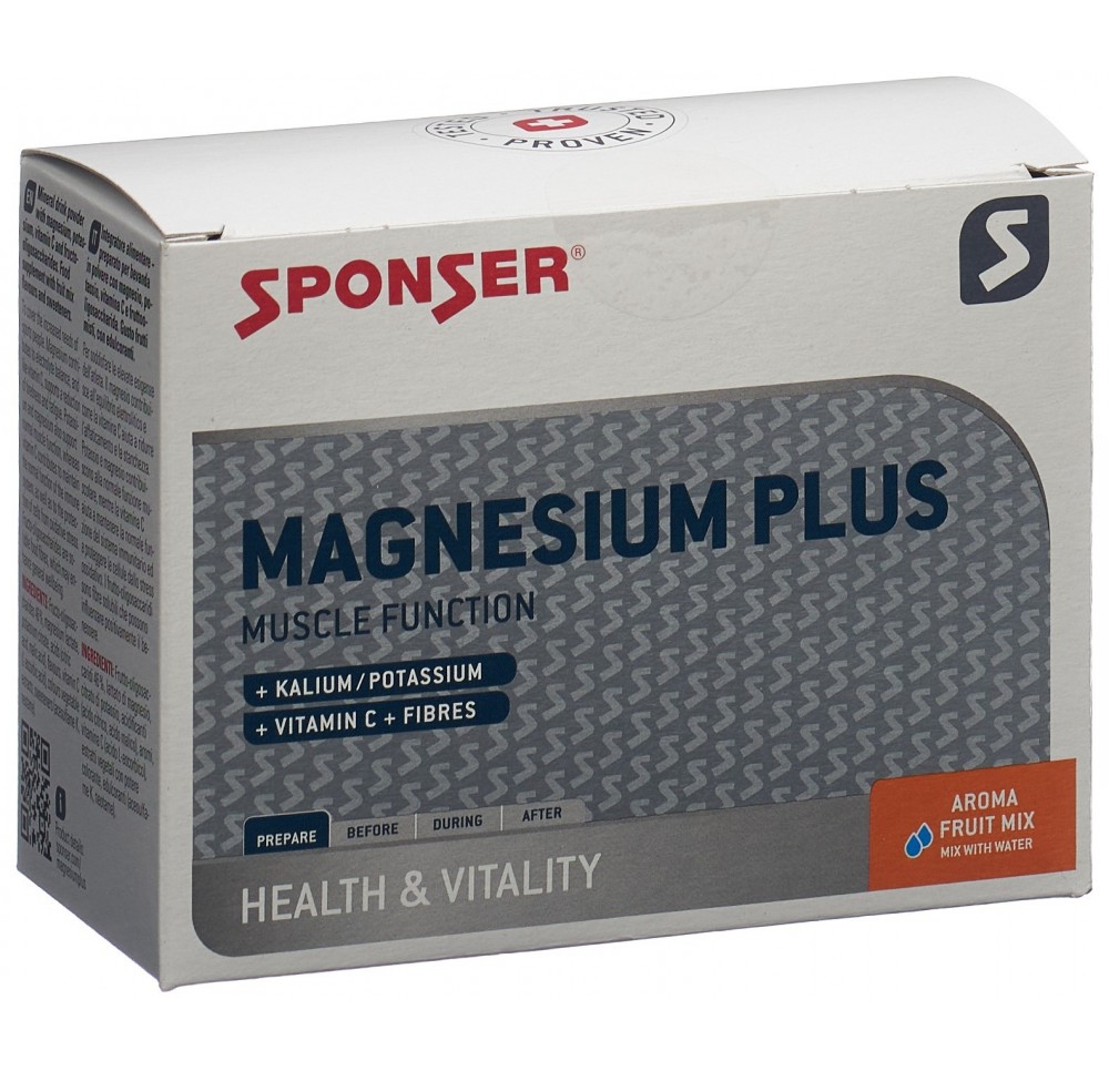 SPONSER magnesium plus fruit mix 20 sach 6.5 g