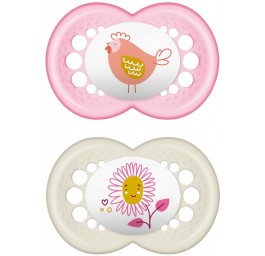 MAM Original lolette sili 6-16m Girl 2 pce