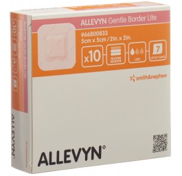 ALLEVYN GB LITE 5x5cm 10 pce