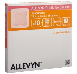 ALLEVYN GB LITE 15x15cm 10 pce