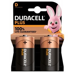 DURACELL pile plus power MN1300 D 1.5V 2 pce