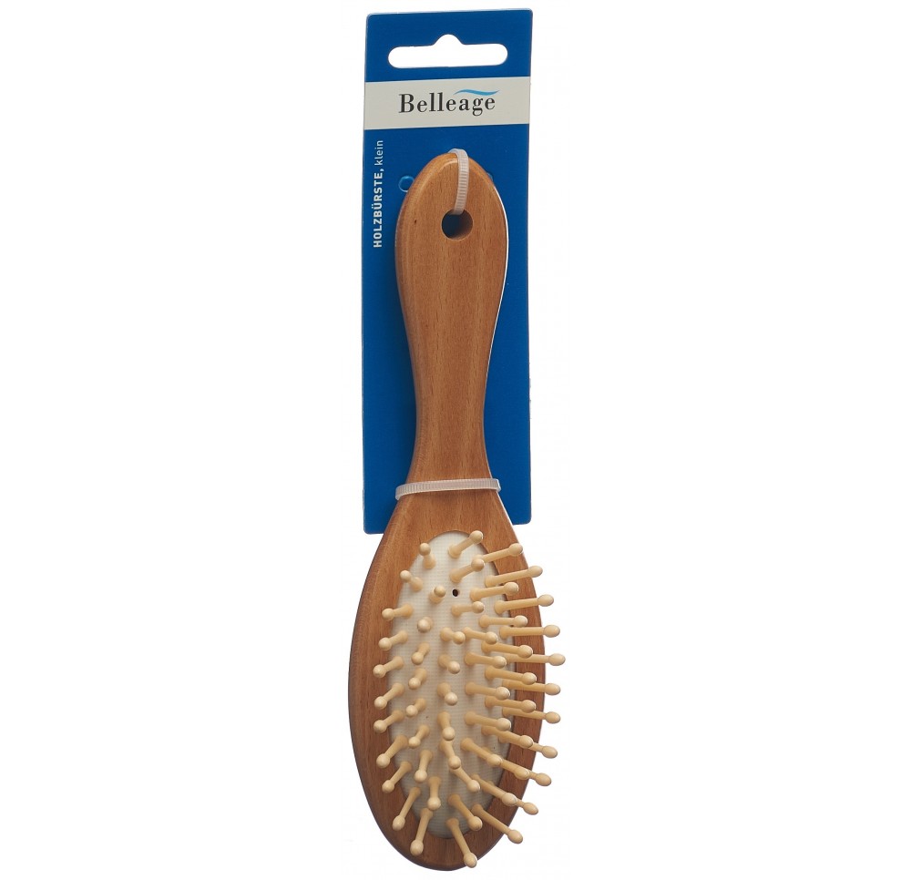 BELLEAGE brosse bois petite ovale