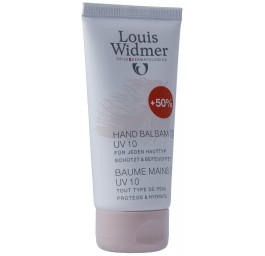 WIDMER baume mains promo UV10 s parfum 75 ml