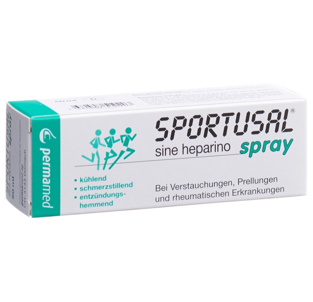 SPORTUSAL sine Heparino spray 50 ml