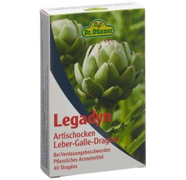 LEGADYN artichaut foie et bile drag 40 pce