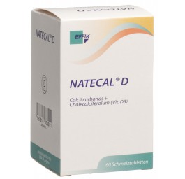 NATECAL D cpr orodisp bte 60 pce