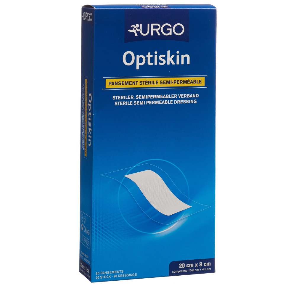 URGO Optiskin pans tran st 200x90mm sem-per 20 pce