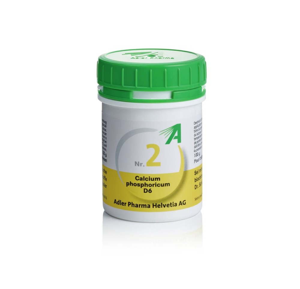 ADLER SCHÜSSLER no2 calc phos cpr 6 D 100 g