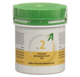 ADLER SCHÜSSLER no2 calc phos cpr 6 D 250 g