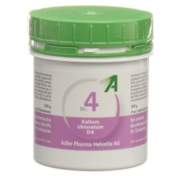 ADLER SCHÜSSLER no4 kal chlor cpr 6 D 250 g