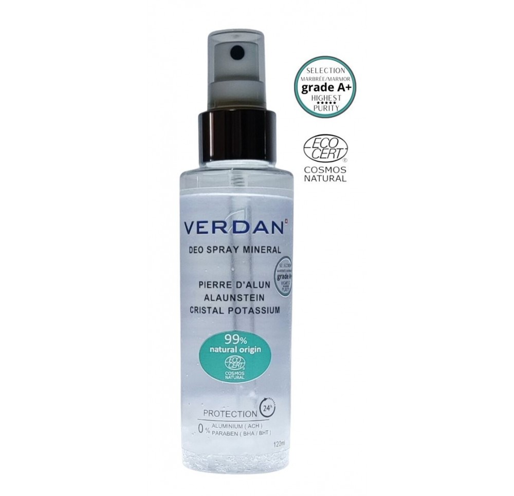 VERDAN Pierre d'alun Déo spray Ecocertifié 100 ml